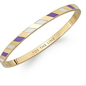 EUC Kate Spade Toe The Line Idiom Bracelet